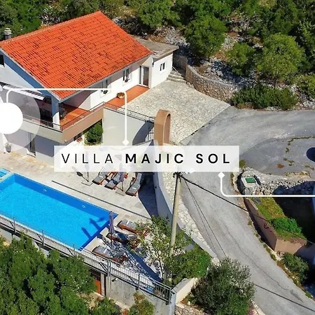 Вилла Majic Sol - Zavojane, Makarska Region *